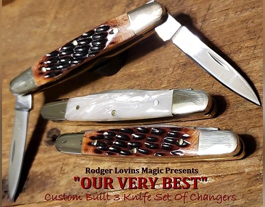 Color Changing Knives, Grant - Set of 3 : MJM Magic