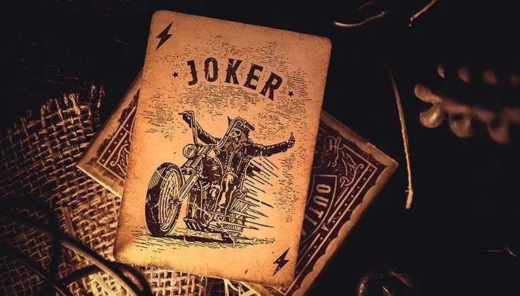 Outlaw Hell Riders Limited Edition Playing Cards - image 3
