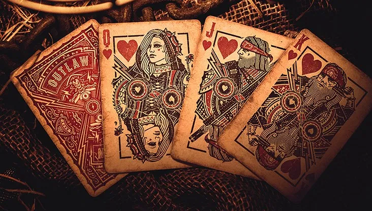 Outlaw Hell Riders Limited Edition Playing Cards - image 4