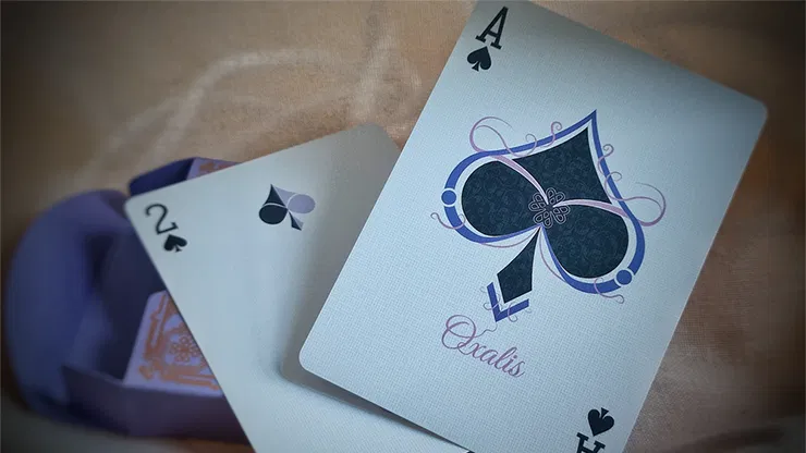 Oxalis V3 Purple Holo Special Edition Playing Cards - image 6