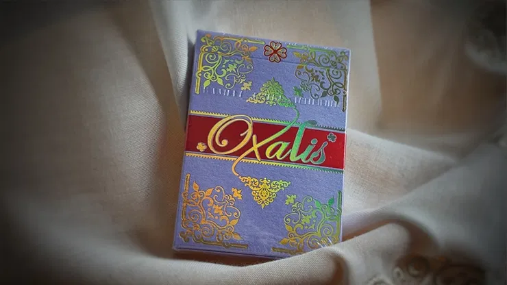 Oxalis V3 Purple Holo Special Edition Playing Cards - image 1