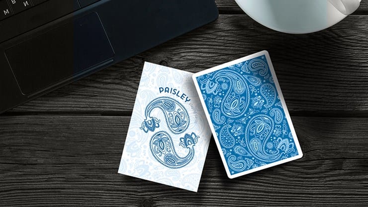 Paisley Playing Cards (French Blue) | Vanishing Inc. Magic