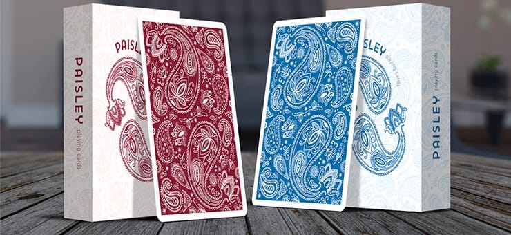 Paisley Playing Cards (French Blue) | Vanishing Inc. Magic