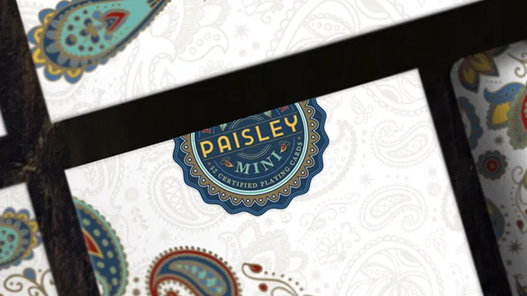 Paisley Poker Mini Playing Cards - image 5