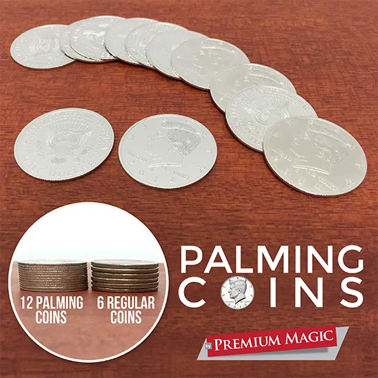 Palming Coin - Half Dollar (12 Coin Set)