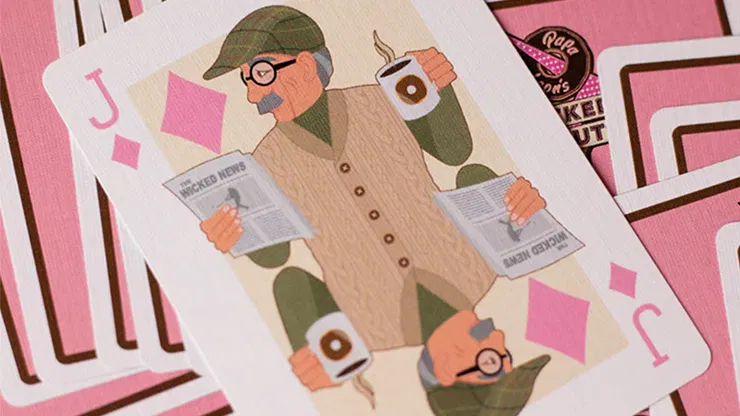 Papa Leon's Wicked Donuts Playing Cards - image 4