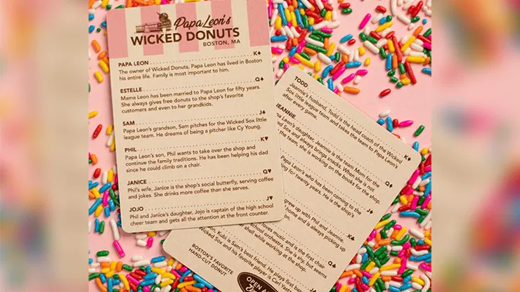 Papa Leon's Wicked Donuts Playing Cards - image 5