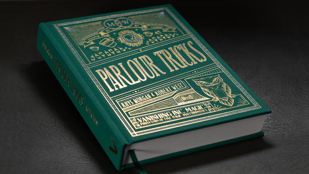 洋書 PARLOR TRICKS MORGAN & WEST Parlour Tricks by Rhys Morgan and Robert West - Book : MJM Magic