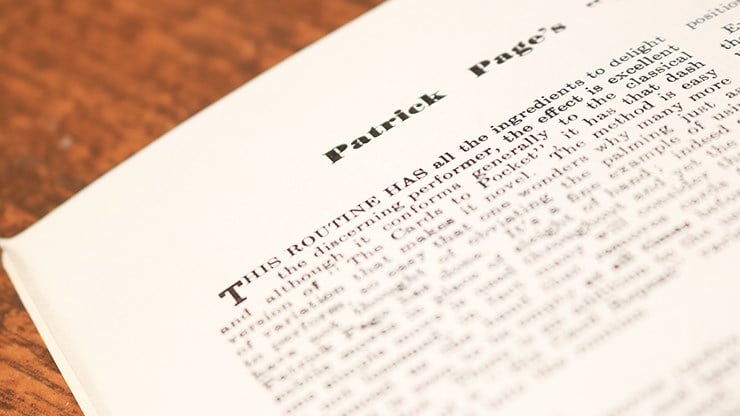 Patrick Page's Cards to Pocket | Vanishing Inc. Magic
