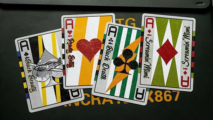 Kings Wild Peter Dash Flash - P51 Mustang Playing Cards - image 5