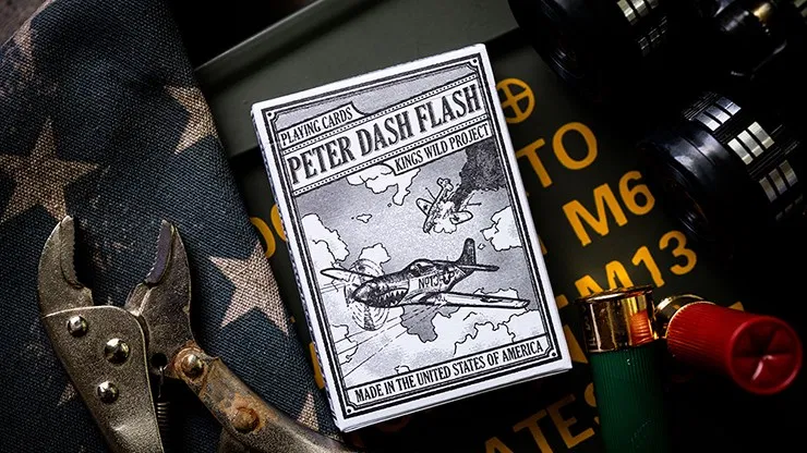 Kings Wild Peter Dash Flash - P51 Mustang Playing Cards - image 1
