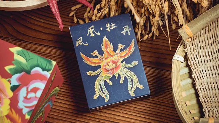 Phoenix and Peony  Playing Cards - image 1