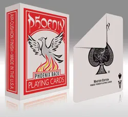 Phoenix Blank Backed Playing Cards