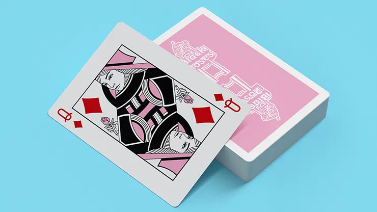 Black Roses Vintage Casino Playing Cards - image 4