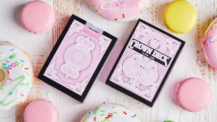 Pink Crown Playing Cards - image 1