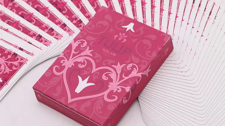 Pink Tulip Playing Cards - image 3