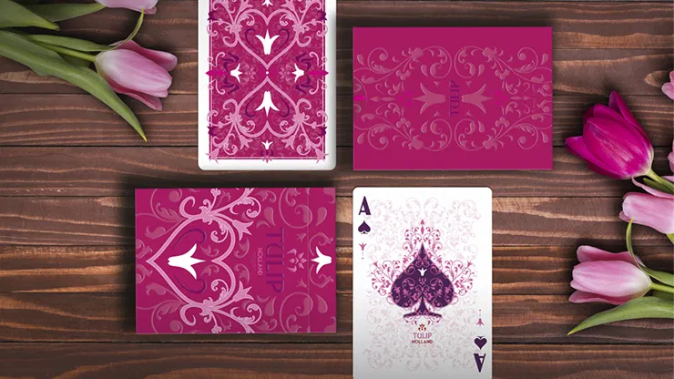 Pink Tulip Playing Cards - image 5