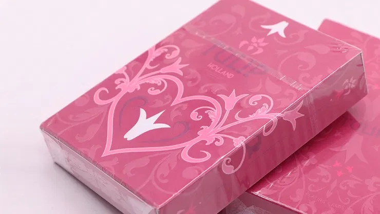 Pink Tulip Playing Cards - image 1