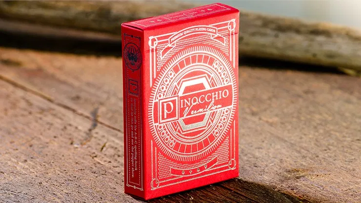 Pinocchio Vermilion Playing Cards - image 1