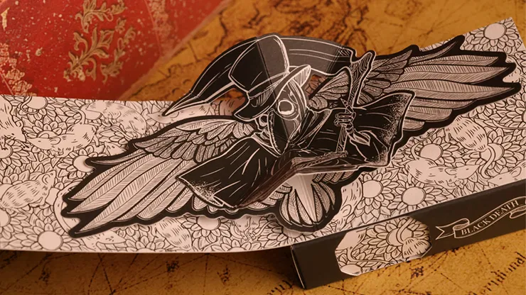 Plague Doctor Playing Cards (Special Black Version) - image 2