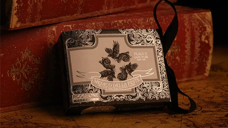 Plague Doctor Playing Cards (Special Black Version) - image 1