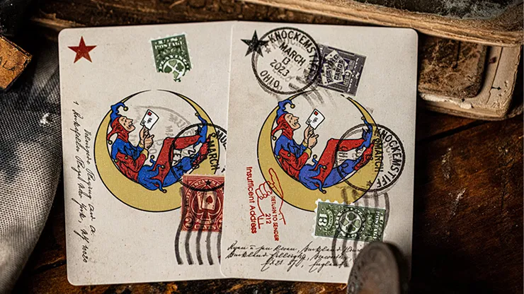 Postage Paid Blue Edition Playing Cards - image 3
