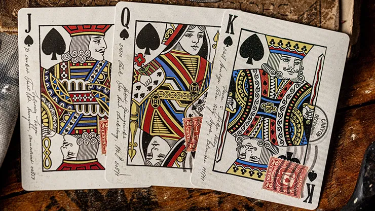 Postage Paid Blue Edition Playing Cards - image 4