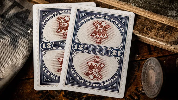 Postage Paid Blue Edition Playing Cards - image 6