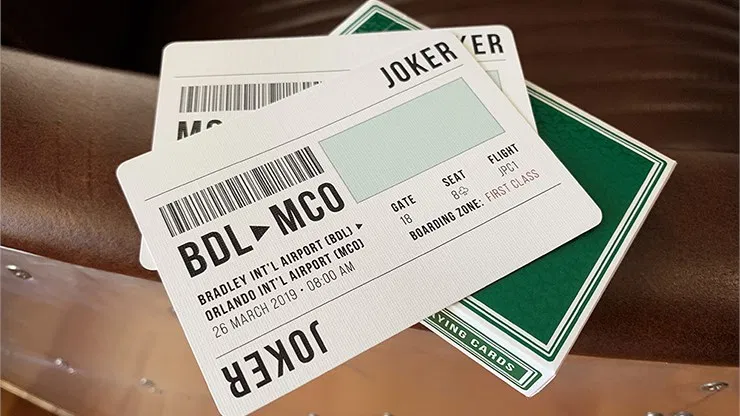 Jetsetter Premier Edition Jetsetter Green Playing Cards - image 3
