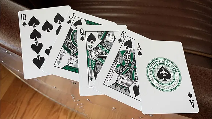 Jetsetter Premier Edition Jetsetter Green Playing Cards - image 4