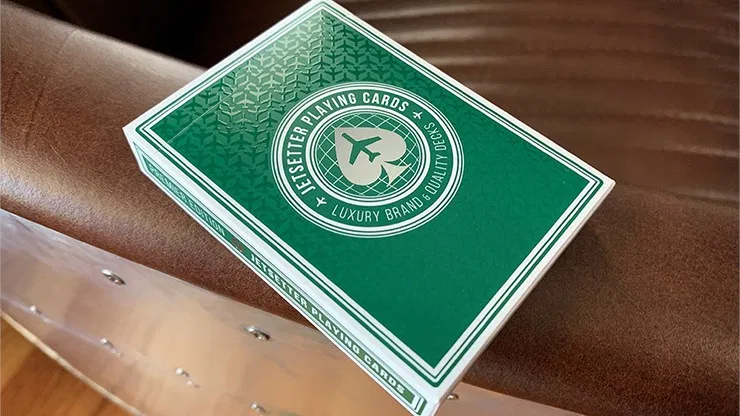 Jetsetter Premier Edition Jetsetter Green Playing Cards - image 1