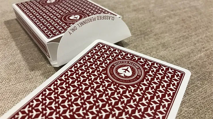 Jetsetter Premier Edition Restricted Red Playing Cards  - image 2