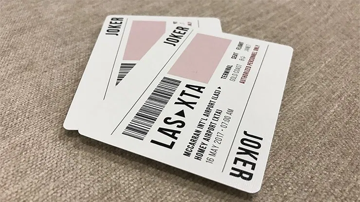 Jetsetter Premier Edition Restricted Red Playing Cards  - image 4