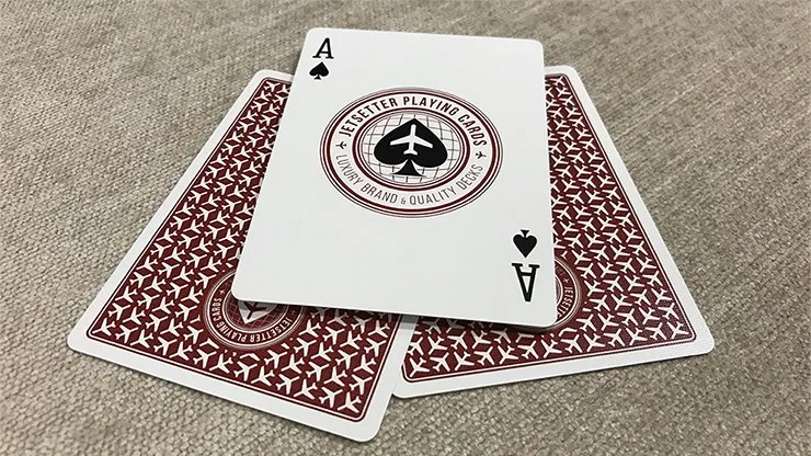Jetsetter Premier Edition Restricted Red Playing Cards  - image 5