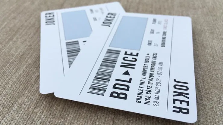 Jetsetter Premier Edition Altitude Blue Playing Cards  - image 2