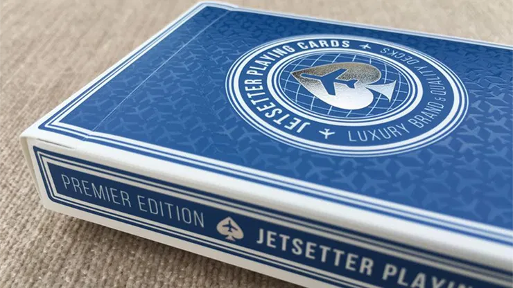 Jetsetter Premier Edition Altitude Blue Playing Cards  - image 1