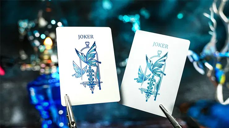 Prism Blue Morpho Playing Cards - image 3