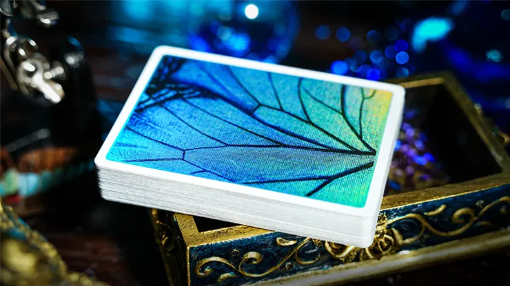 Prism Blue Morpho Playing Cards - image 4