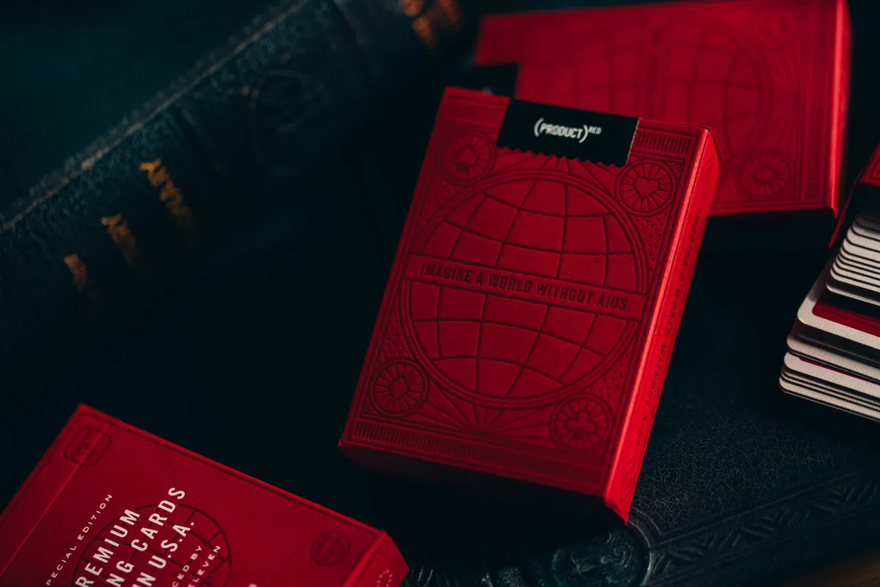 (PRODUCT) RED Playing Cards - image 1