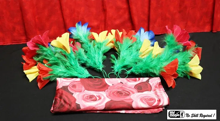 Production Hank with Four Bouquets - image 1