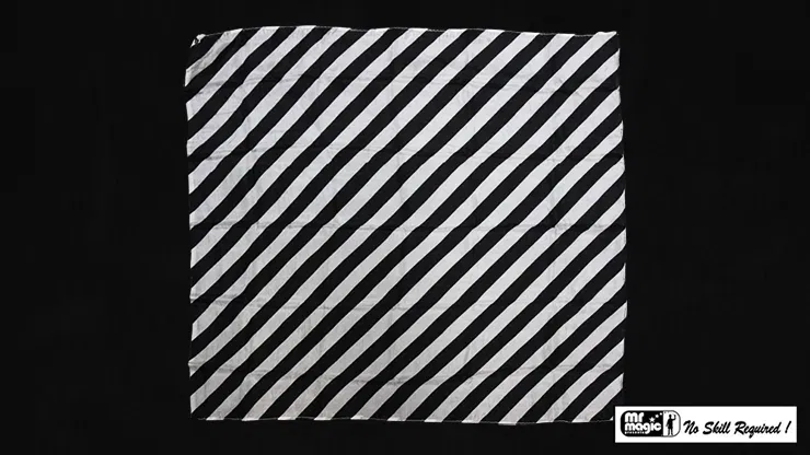 Production Hanky Zebra Black and White