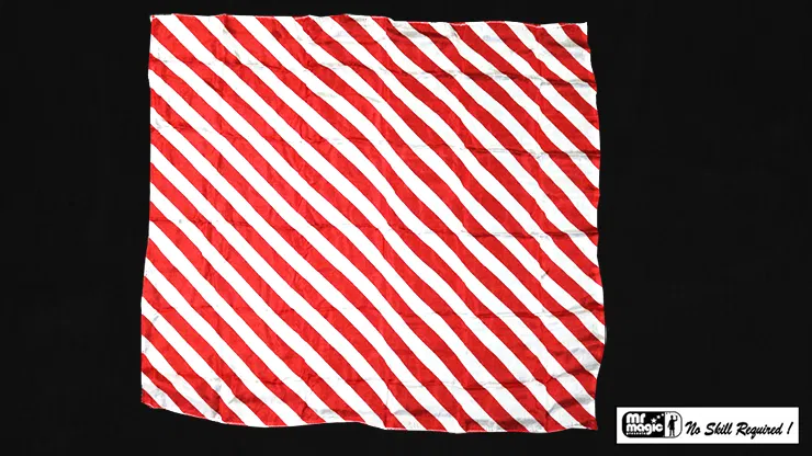 Production Hanky Zebra Red and White