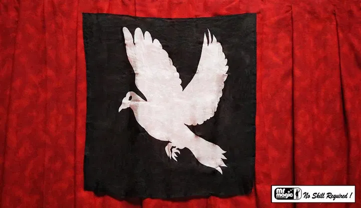 16in x 15in Silk Dove