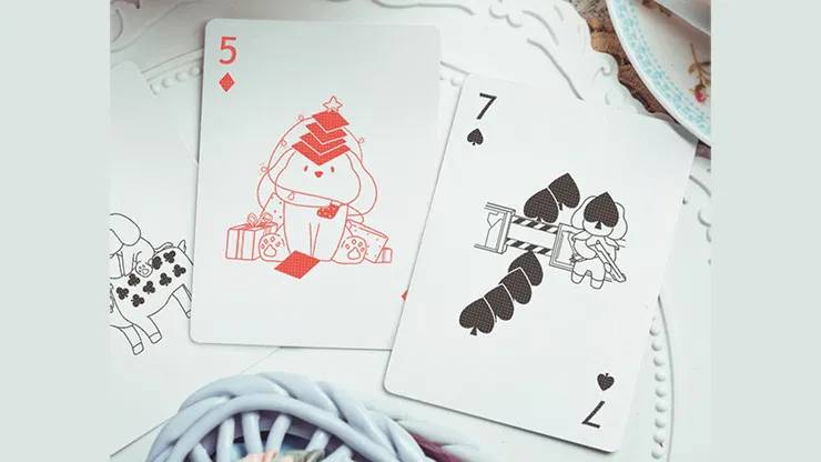Puppy Diary - Green Limited Edition Playing Cards - image 3