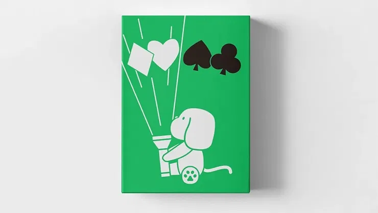Puppy Diary - Green Limited Edition Playing Cards - image 1