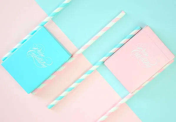 Pure Cardistry Double Back Playing Cards (Blue) - image 2
