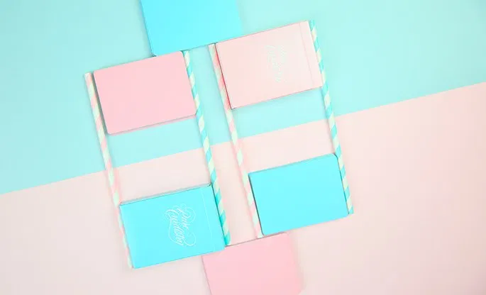 Pure Cardistry Double Back Playing Cards (Blue) - image 5
