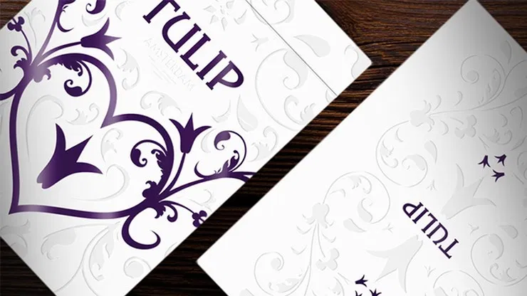Purple Tulip Playing Cards - image 2