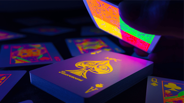 Quad Florescent Playing Cards - thumbnail 3