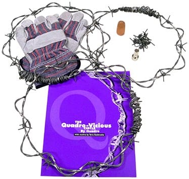 Quadro Vicious Circle Barbed Wire Linking Rings - thumbnail 2